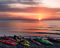 Крым на морских каяках