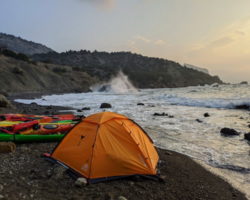 Крым на морских каяках