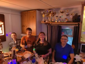 Новый год в каяк-клубе Три Стихии