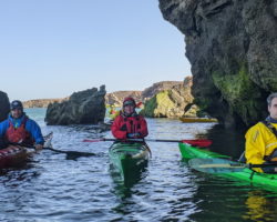 Морской каякинг в Крыму